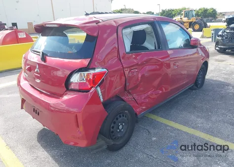 2024 Mitsubishi Mirage Es/Le from USA, damaged, VIN ML32AUHJ3RH017645